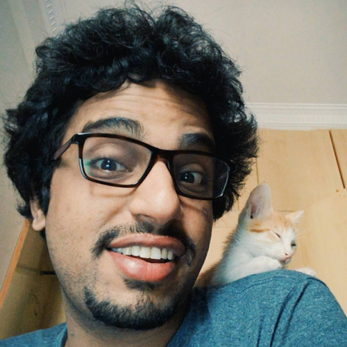Arnab and his kitty cats